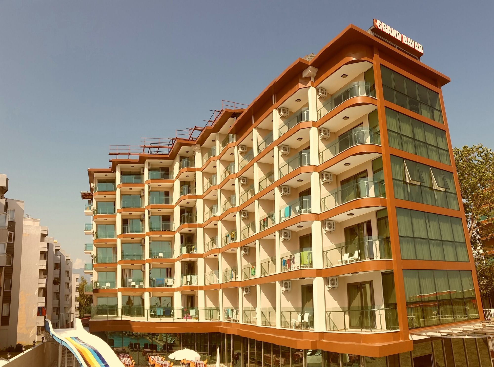 Grand Bayar Beach Hotel Alanya Eksteriør bilde